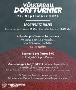 Dorfturnier Völkerball
