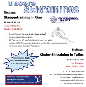 Unsere Skitrainings
